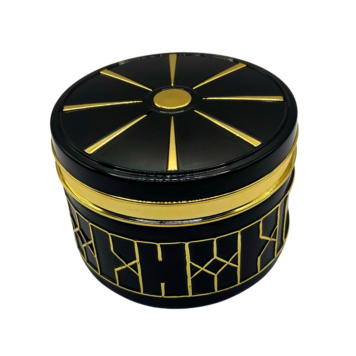 Luxury Round Bakhoor Jar