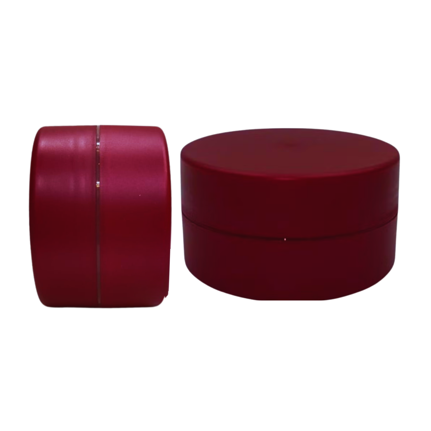 Multi-Color Refillable Plastic Cosmetic Jars