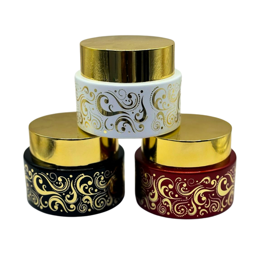 Luxury Round Bakhoor Jar