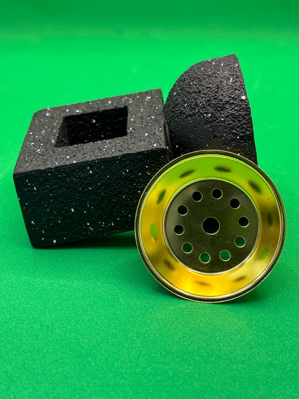 Granite-Finish Incense & Bakhoor Burner – Aromatic Smoke | Heat-Resistant