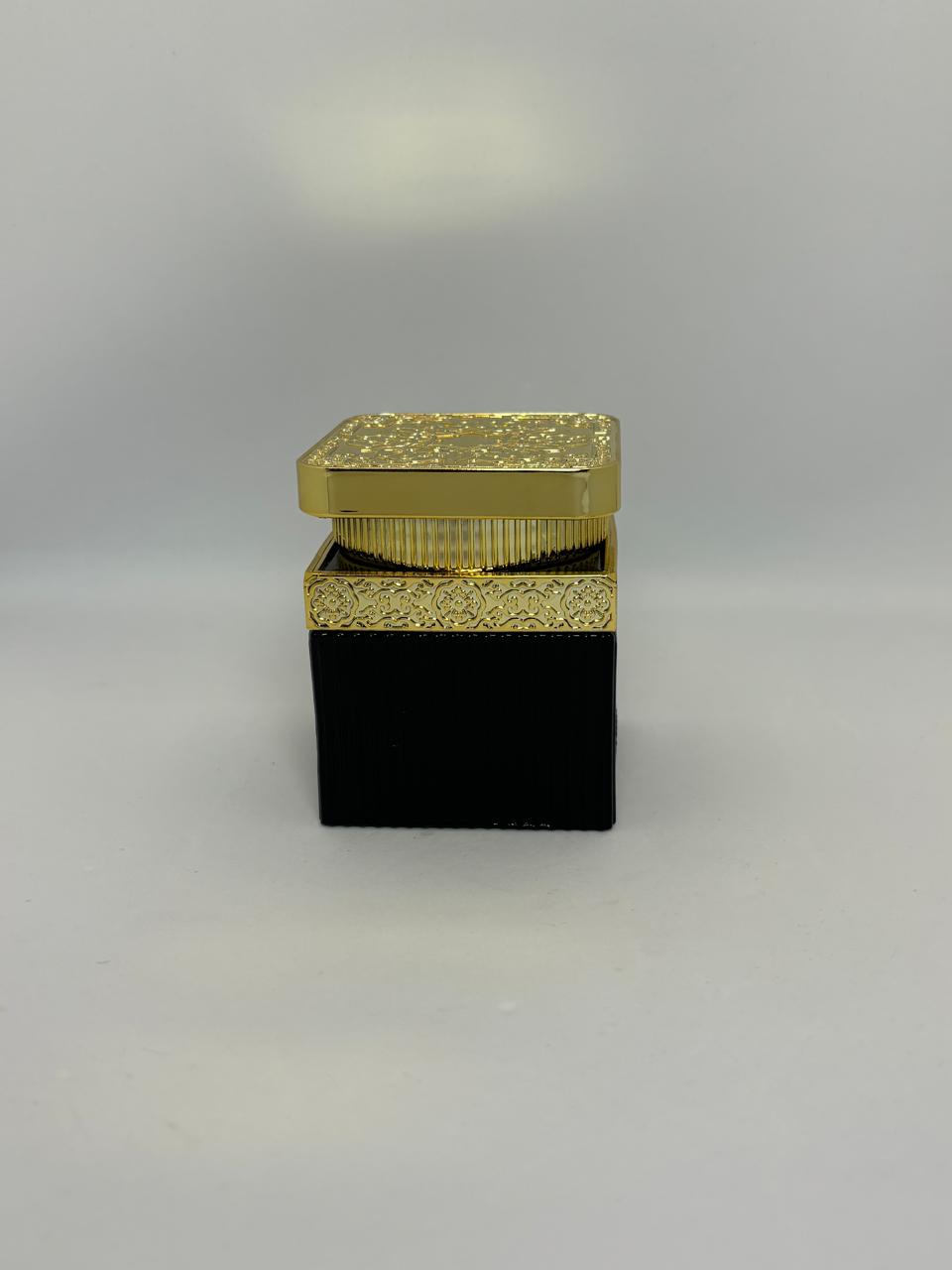 Royal Bakhoor Jar – Black & Gold Luxury Incense Burner