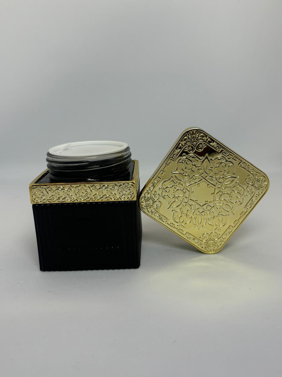 Royal Bakhoor Jar – Black & Gold Luxury Incense Burner