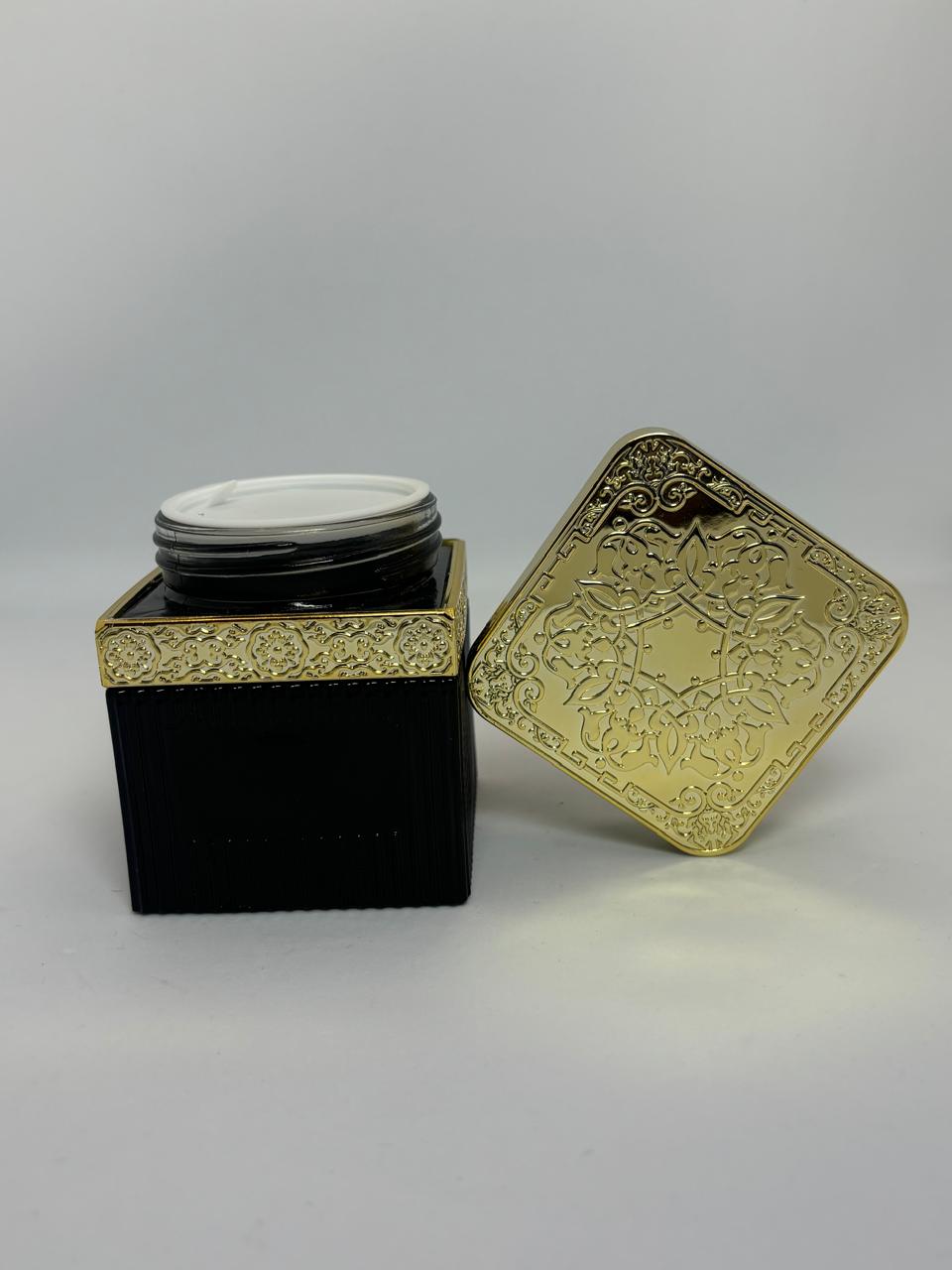 Royal Bakhoor Jar – Black & Gold Luxury Incense Burner