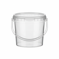 High Grade Clear Plastic Bucket – Front View