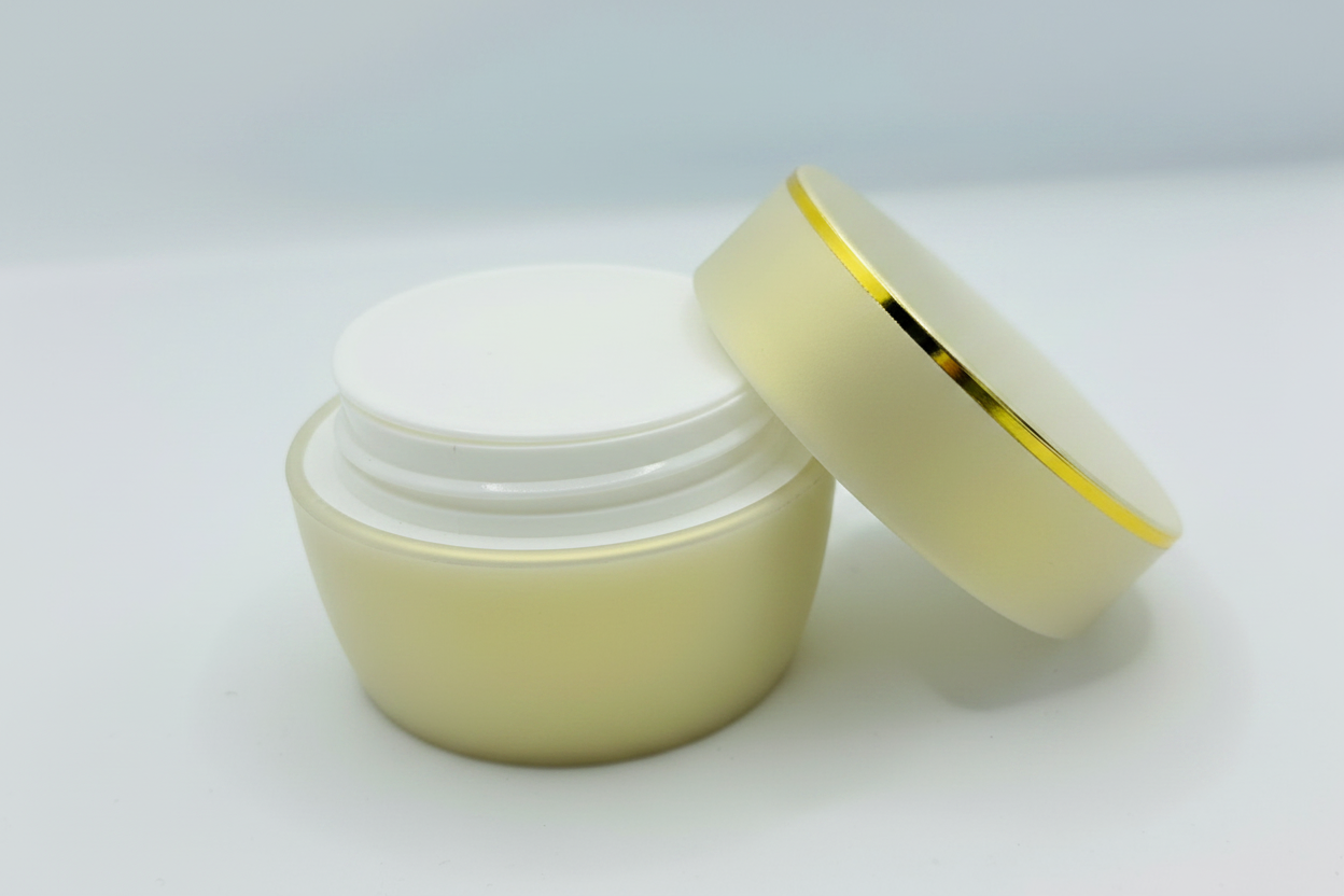 Luxury Cream Jar – Flat Lay
